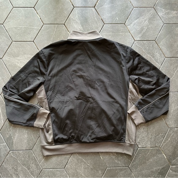 Y2K Men’s SB Tech Gray & Black Zip Up Track Jacket - Picture 6 of 6